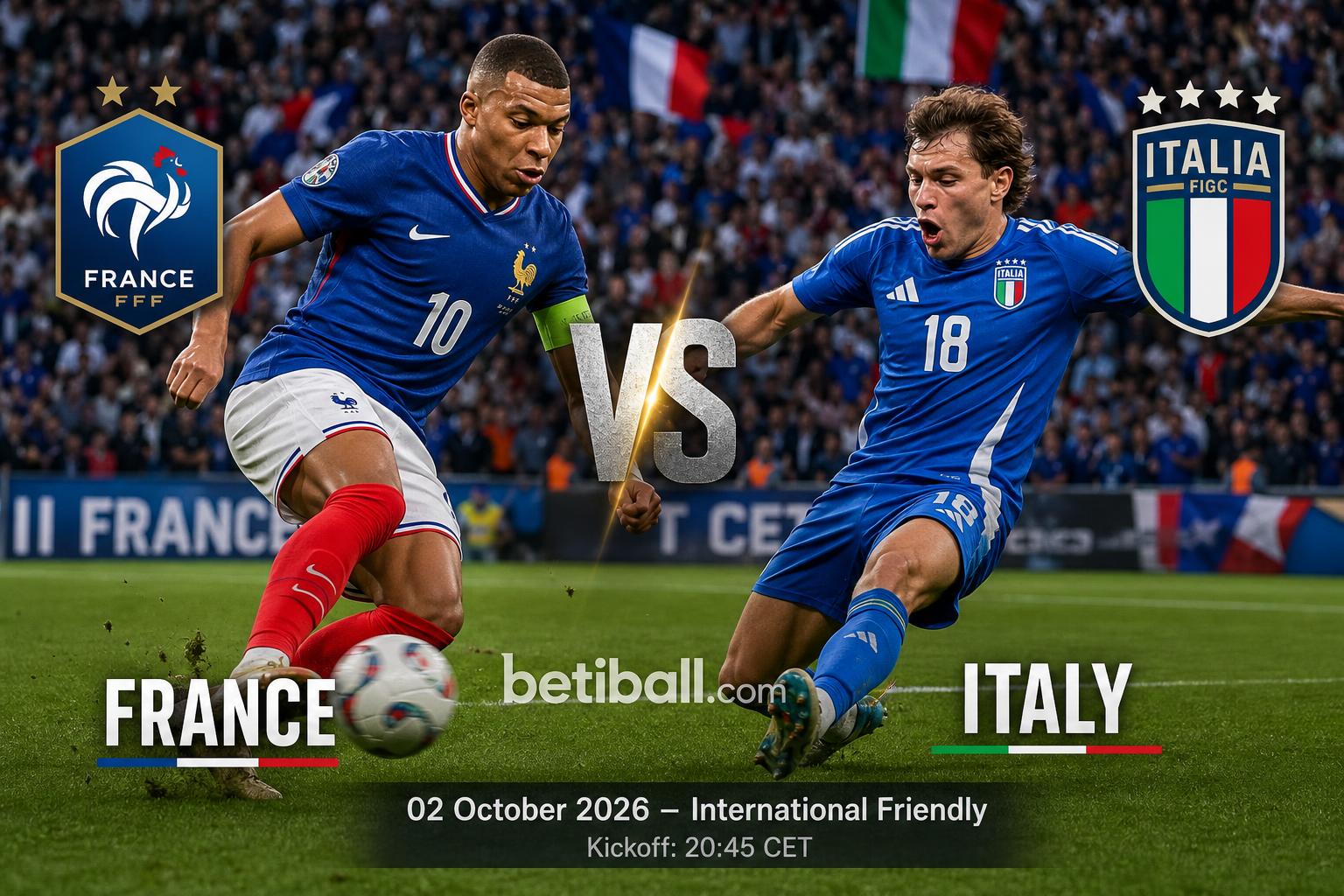 France vs Italy Preview: Lineups, Form & Prediction