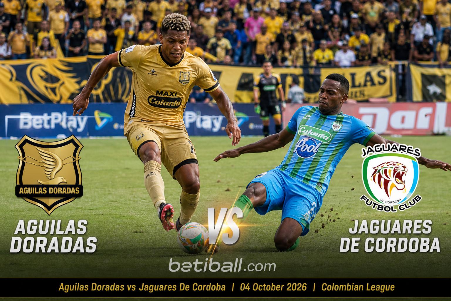 Aguilas Doradas vs Jaguares De Cordoba: Odds, News & Score Prediction