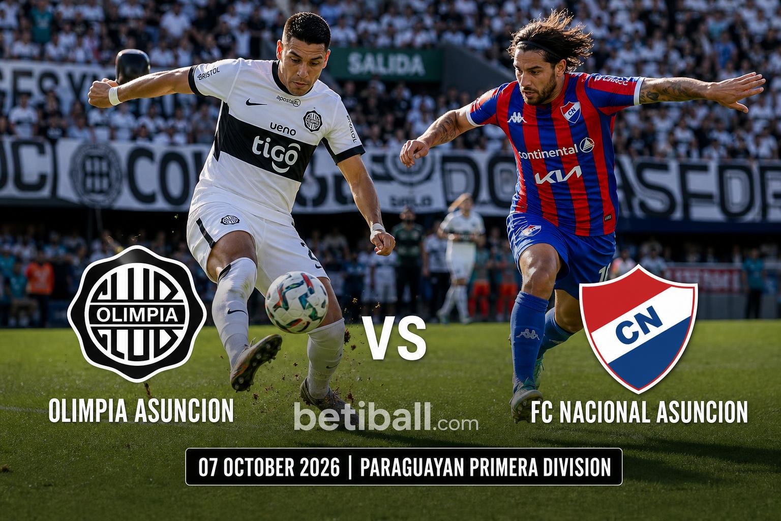 Olimpia Asuncion vs Fc Nacional Asuncion: Form, Lineups & Score Prediction