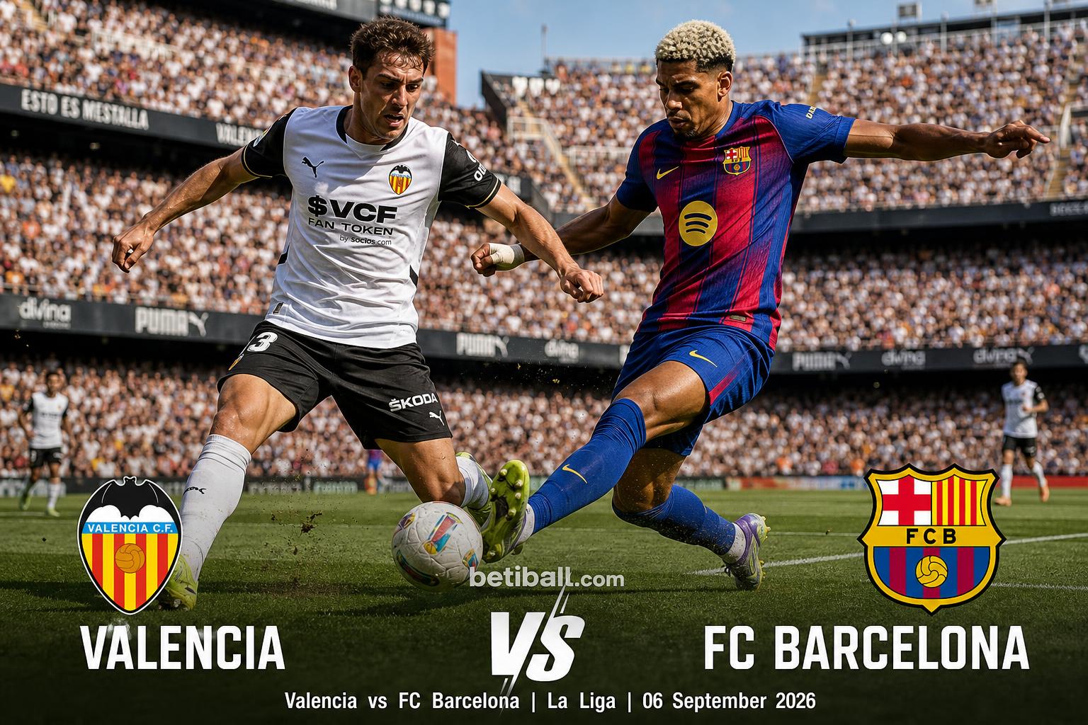 Valencia vs Fc Barcelona: Form, Lineups & Score Prediction
