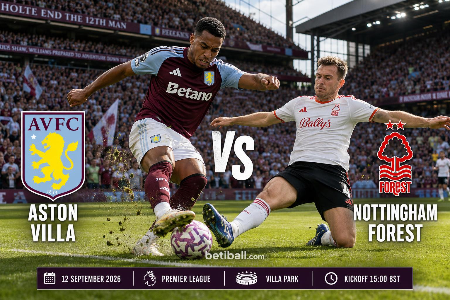 Aston Villa vs Nottingham Forest Prediction: Match Preview & Team News