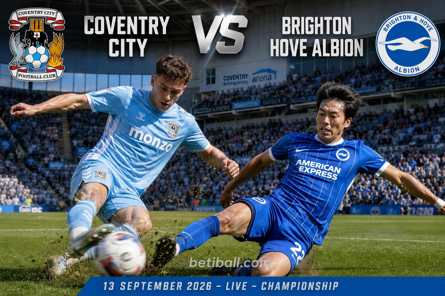 Coventry City vs Brighton Hove Albion Preview: Lineups, Form & Prediction