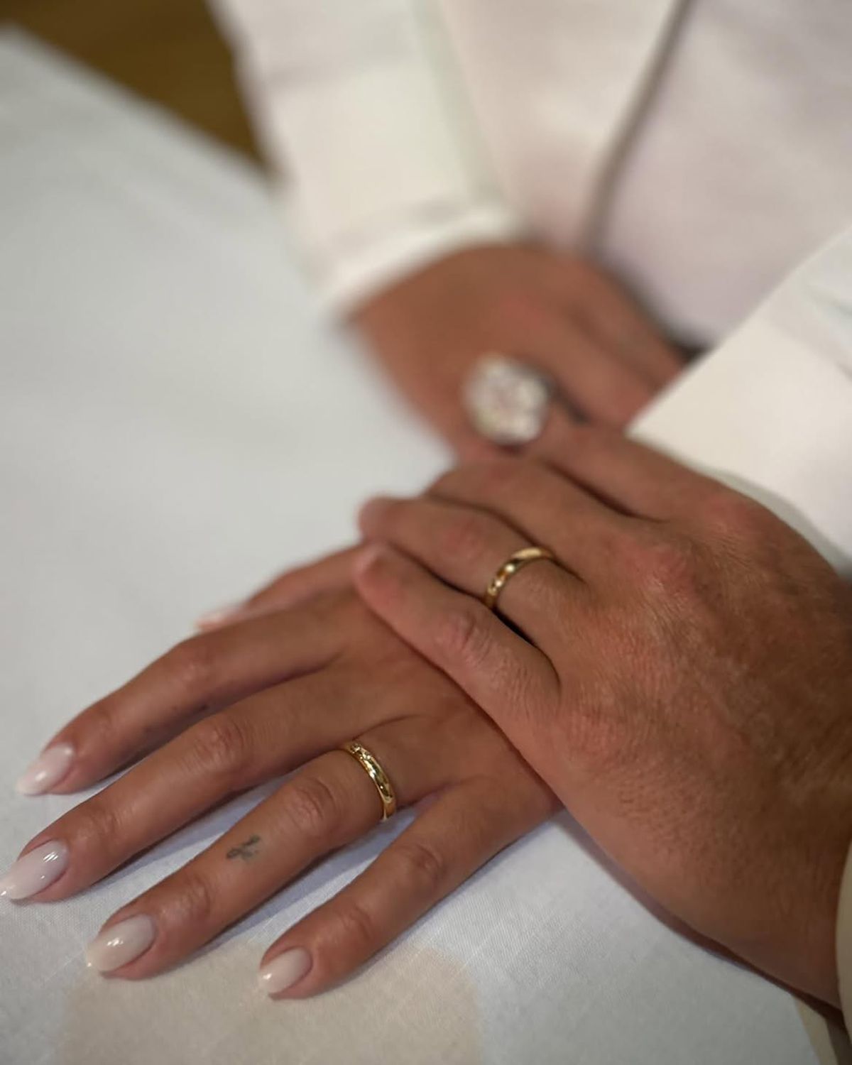 Cristiano Ronaldo and Georgina Rodriguez show their wedding rings after marriage announcement
