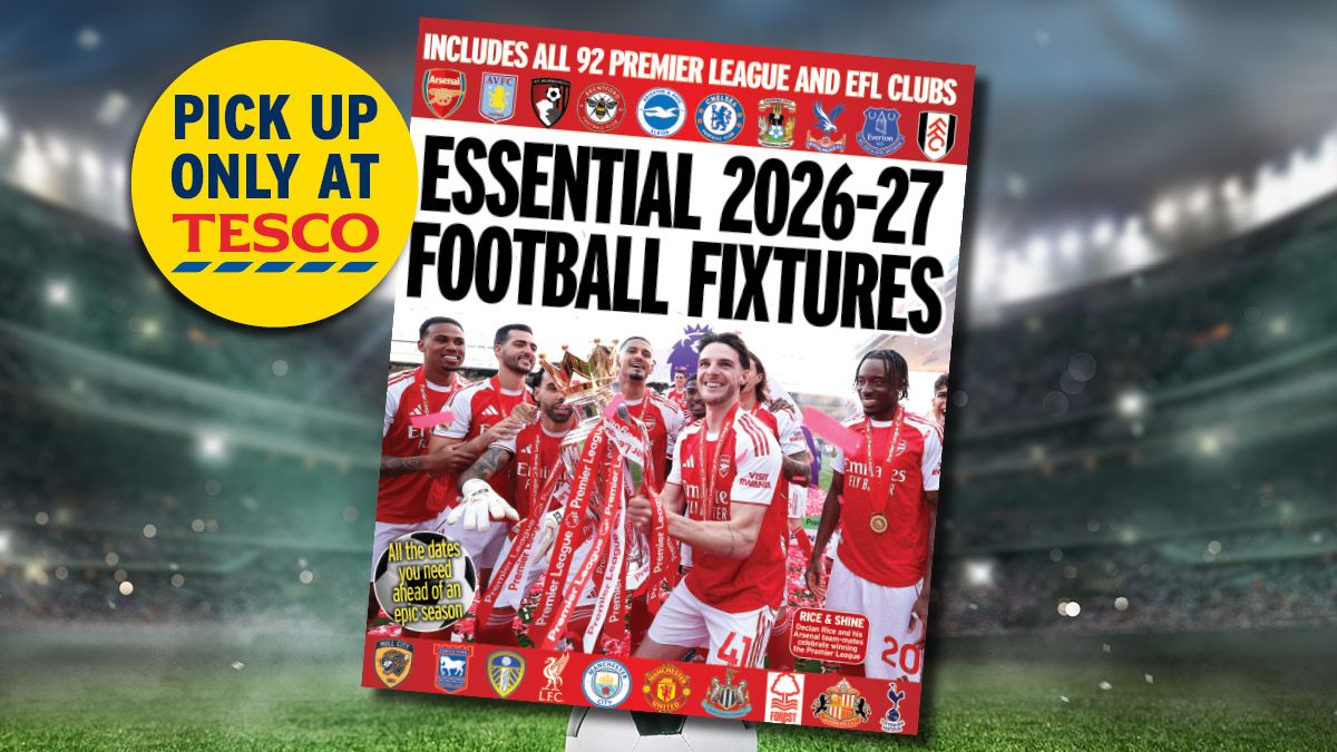 Fixture list magazine cover, illustrating the administrative side of football ownership changes