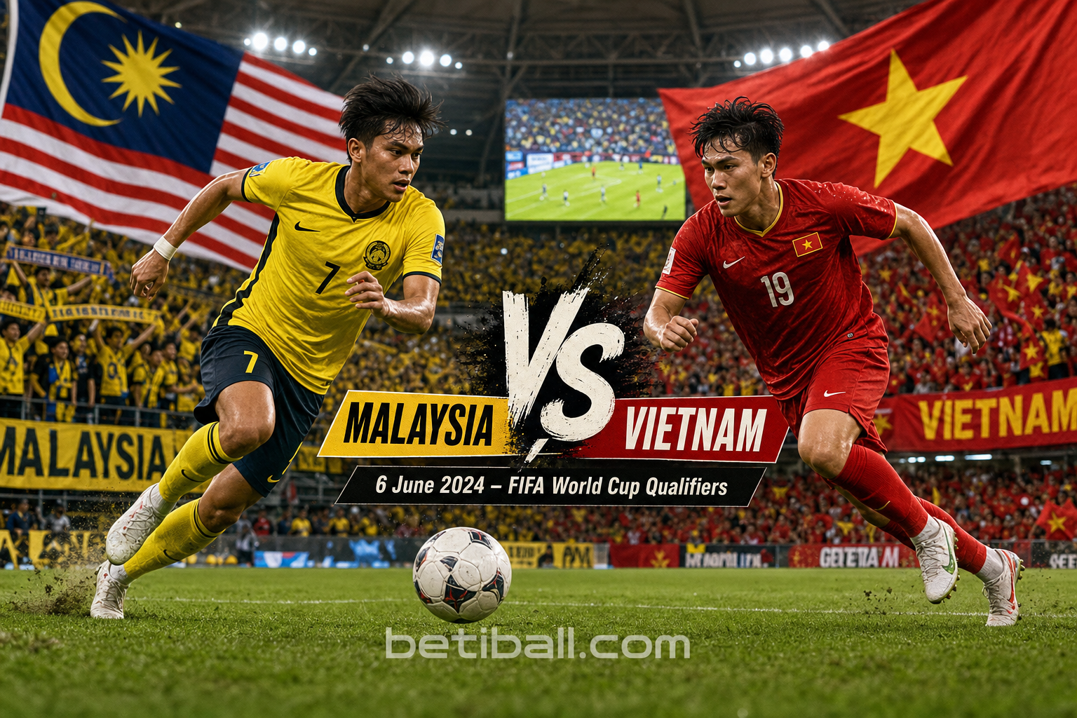 Malaysia vs Vietnam Preview: Asian Qualifier Prediction, Team News & Lineups