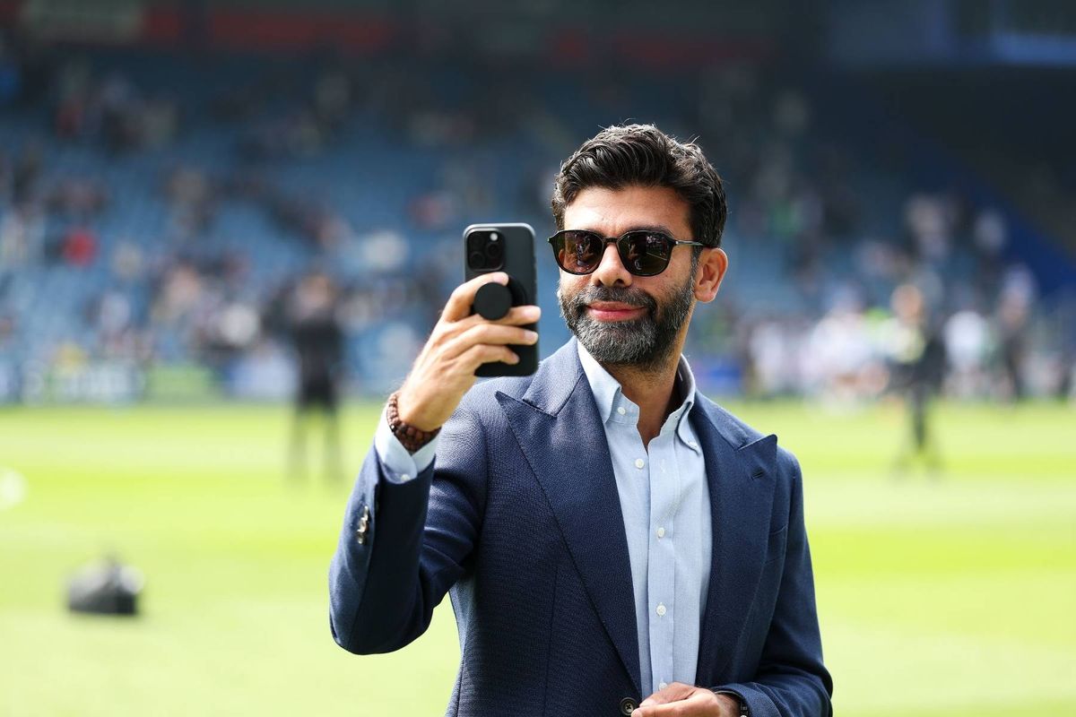 Amit Bhatia at a football match