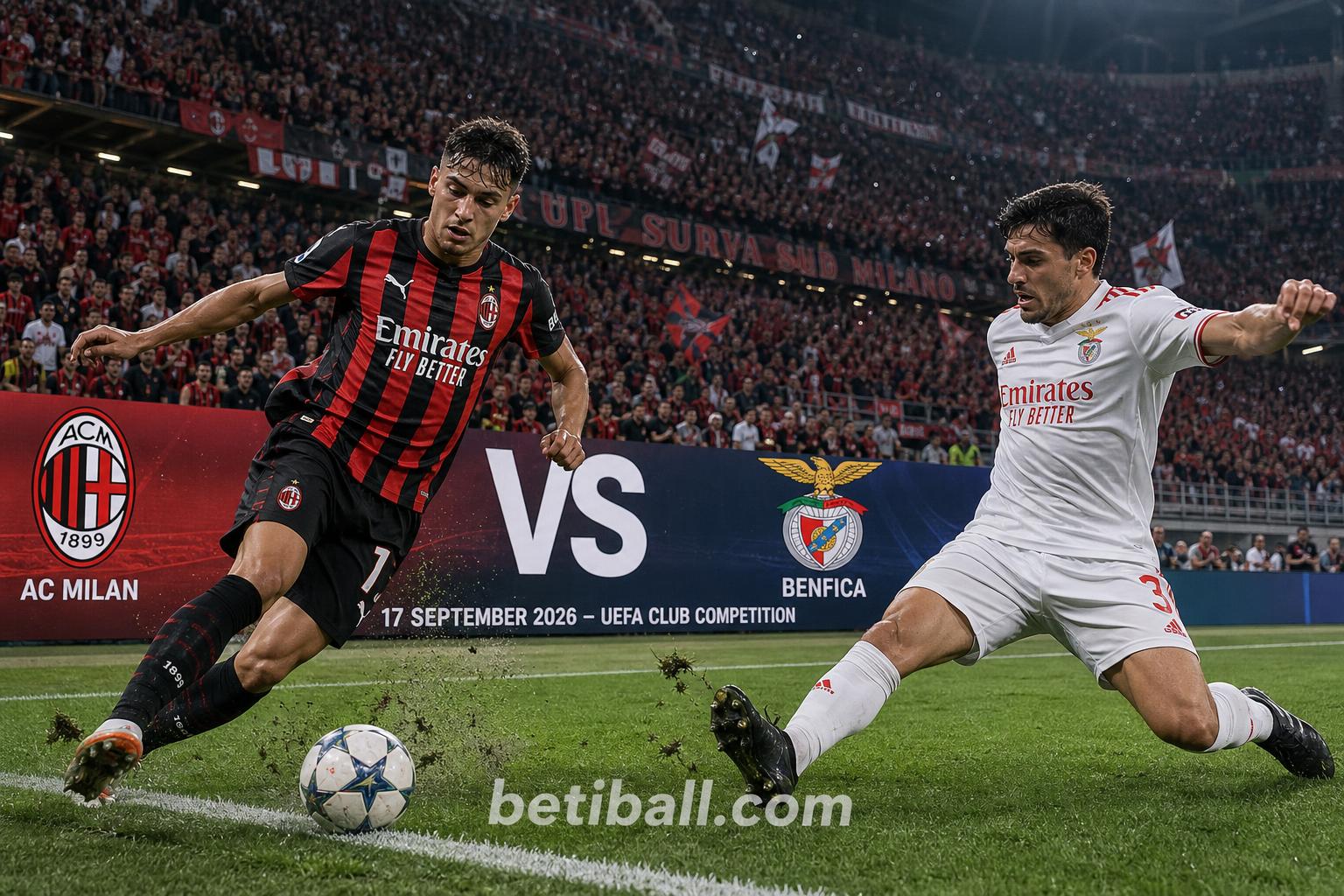 Ac Milan vs Benfica Preview: Form, Lineups & Score Prediction