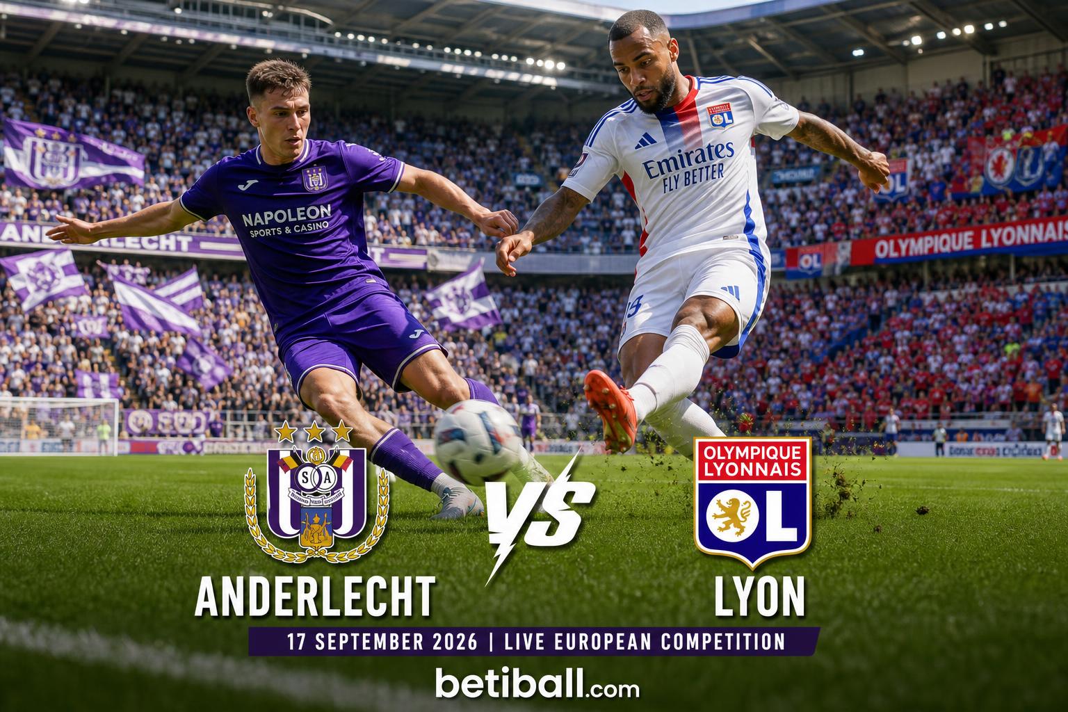 Anderlecht vs Lyon: Form, Lineups & Score Prediction