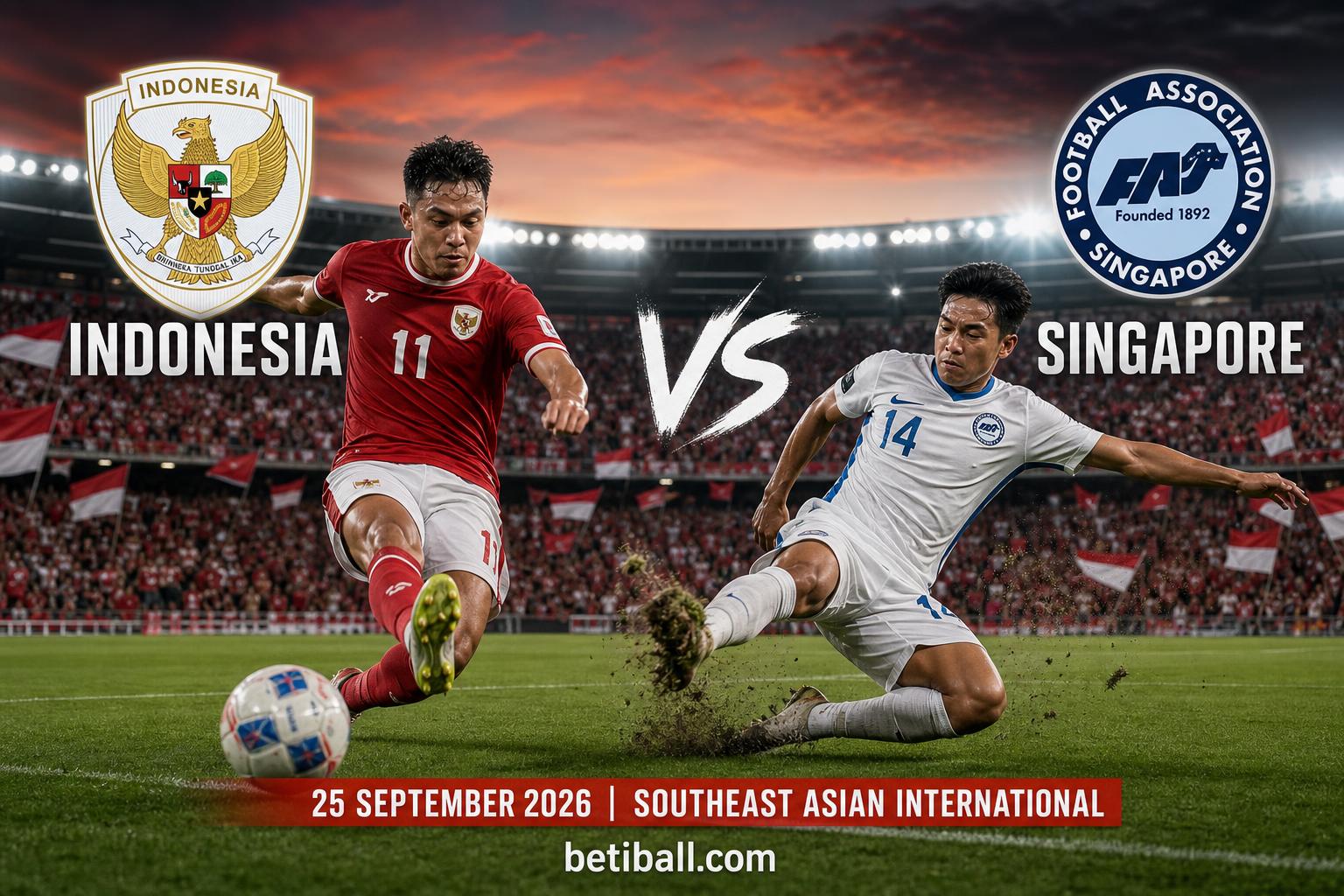 Indonesia vs Singapore: Form, Lineups & Score Prediction