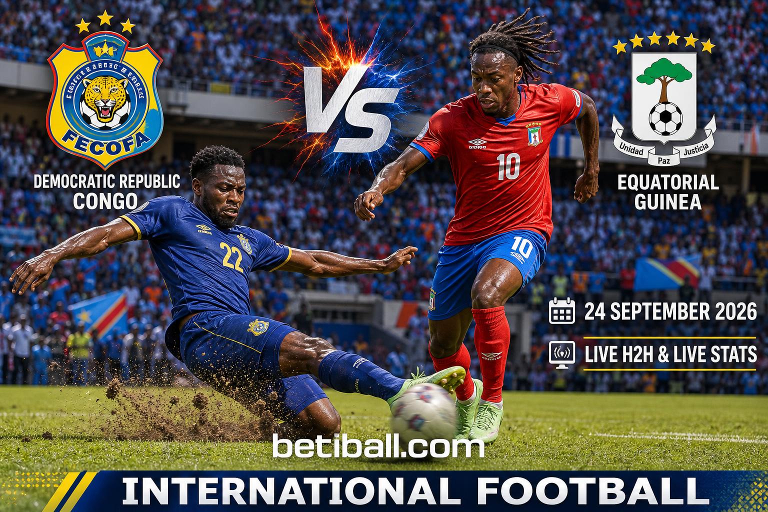 Democratic Rep Congo vs Equatorial Guinea: Match Preview, Odds & Lineups