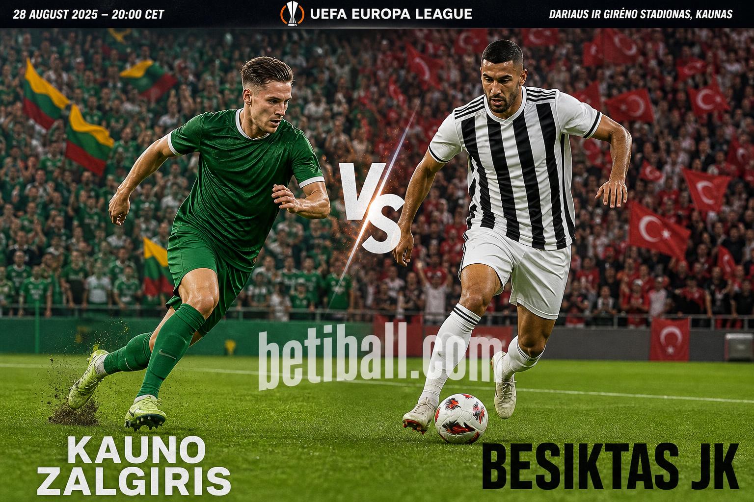 Kauno Zalgiris vs Besiktas Jk Preview: Lineups, Form & Prediction