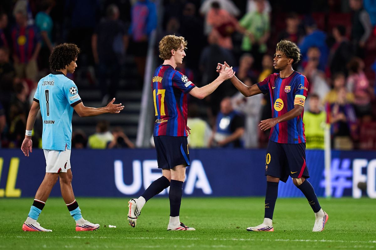 Anthony Gordon playing for Barcelona reflecting on league differences