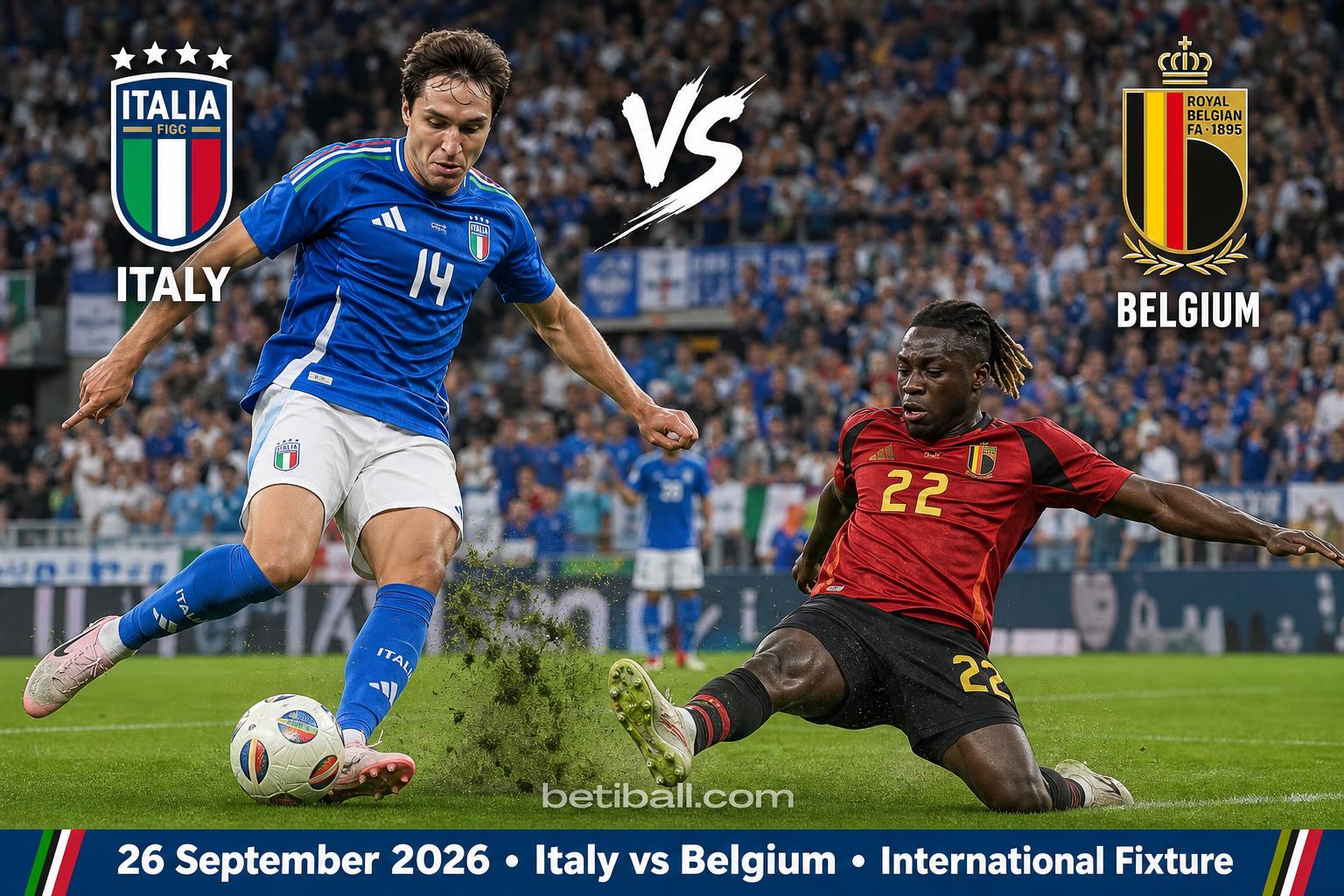 Italy vs Belgium Match Preview: Analysis & Prediction