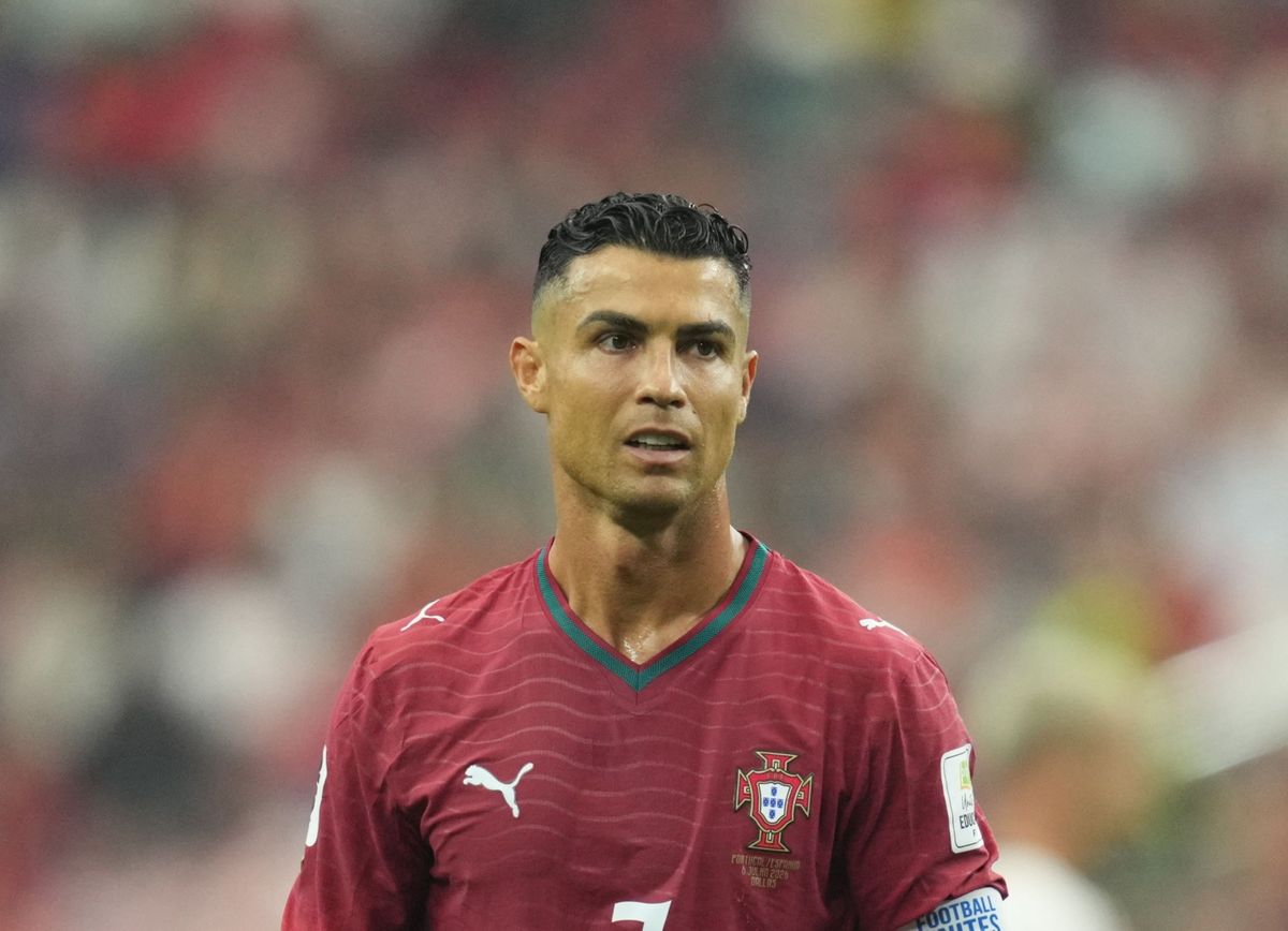 Cristiano Ronaldo in action for Portugal at the 2026 World Cup