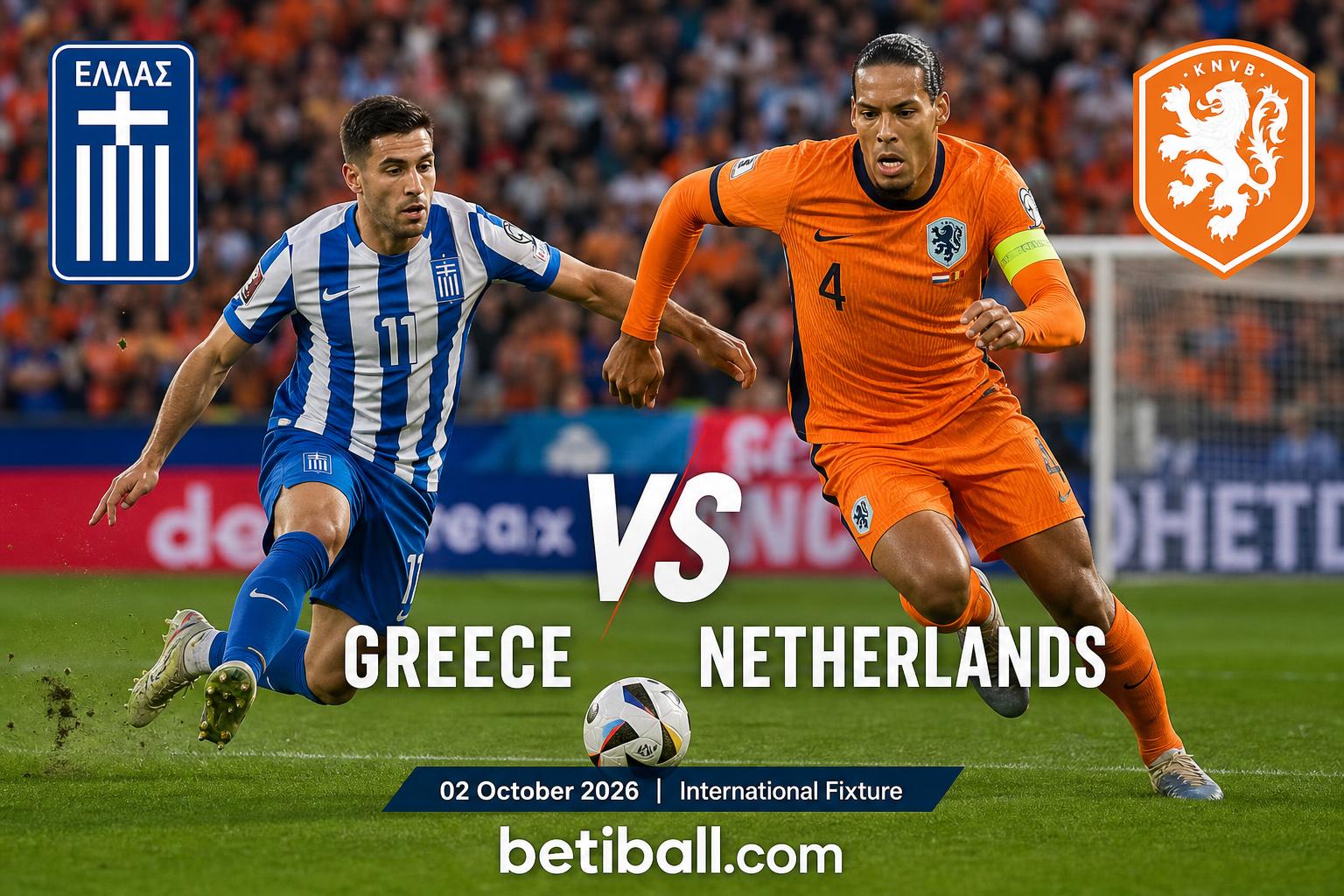 Greece vs Netherlands Prediction: Match Preview & Team News