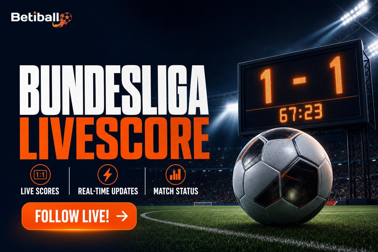 German Bundesliga (Bundesliga) Live Scores & Match Updates