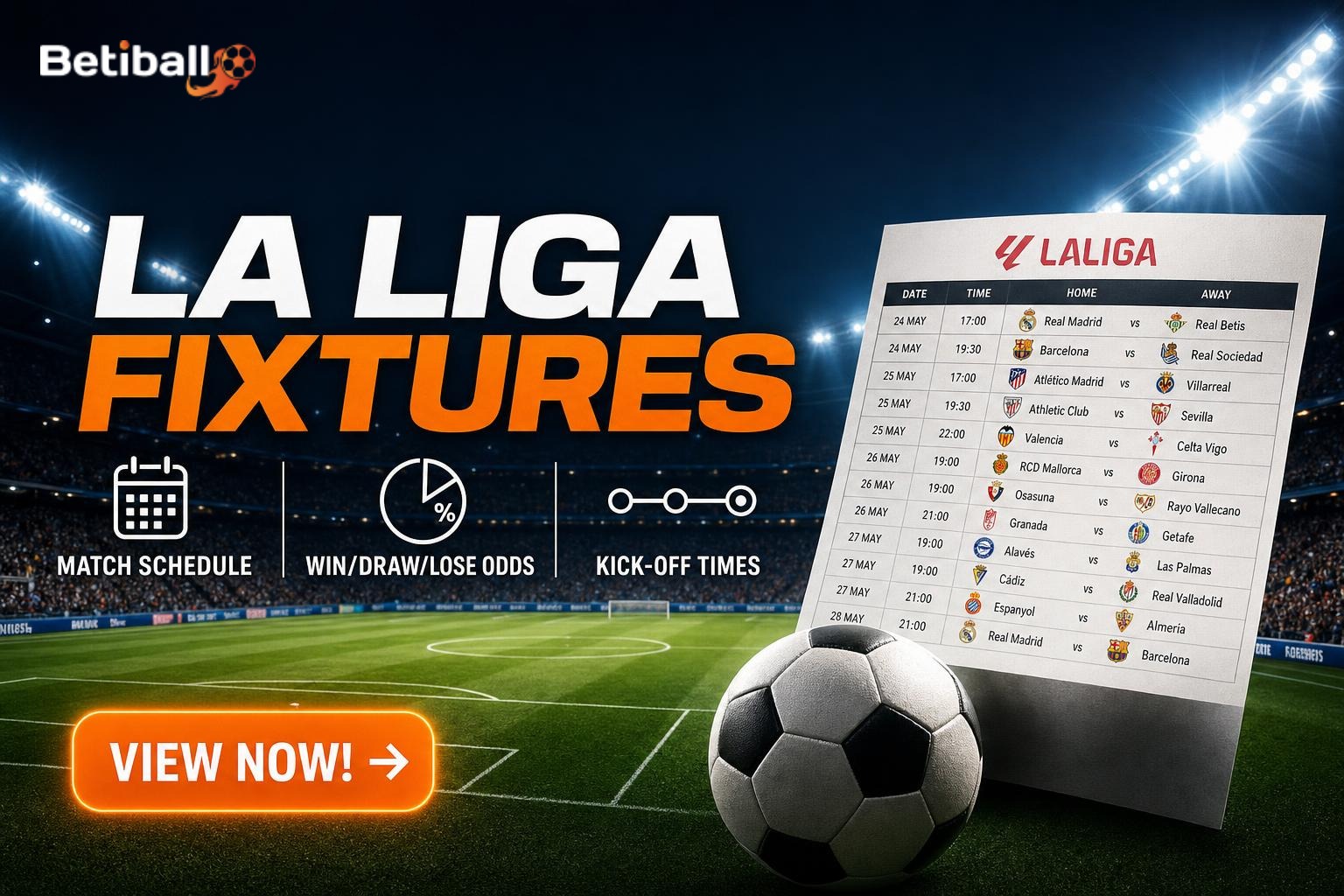 Spanish La Liga (LaLiga) Fixtures & Match Predictions