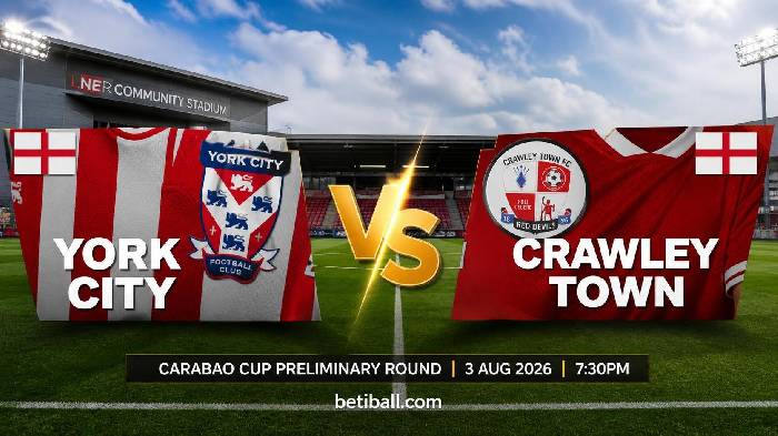 York City vs Crawley Town Preview: Carabao Cup Prediction, Team News & Lineups