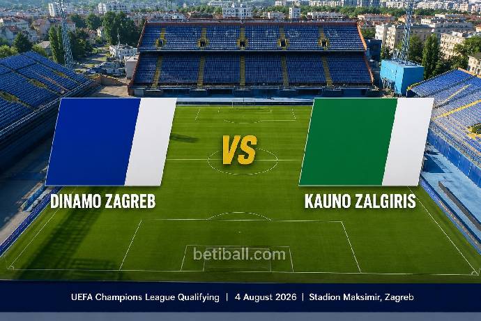 Dinamo Zagreb vs Kauno Zalgiris Preview: UCL Qualifying Prediction, Team News & Lineups