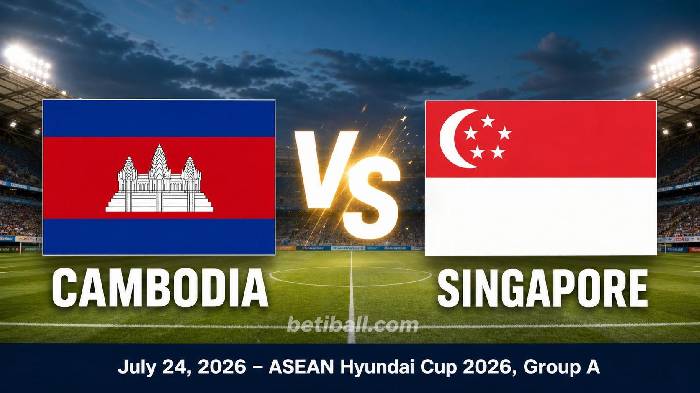 Cambodia vs Singapore Preview: ASEAN Hyundai Cup 2026 Group A Prediction, Team News & Lineups