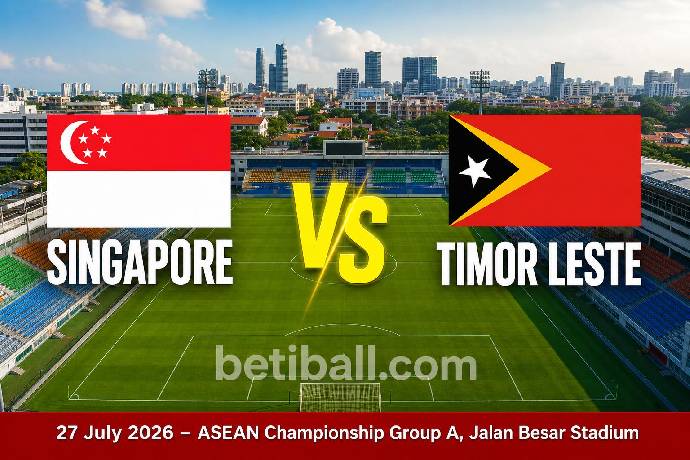 Singapore vs Timor Leste Preview: ASEAN Cup Prediction, Team News & Lineups