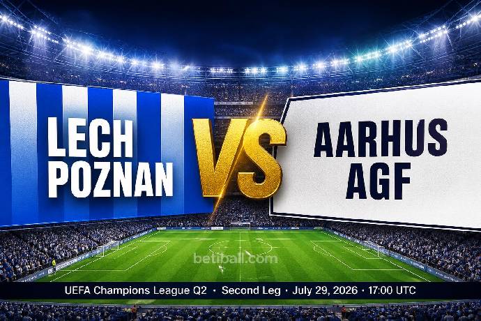 Lech Poznan vs Aarhus AGF: Champions League Second Leg Preview, Prediction  Team News