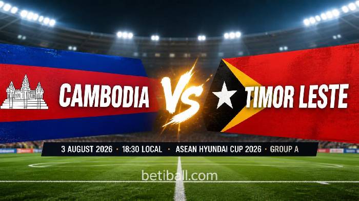 Cambodia vs Timor Leste Preview: ASEAN Cup Prediction, Team News & Lineups