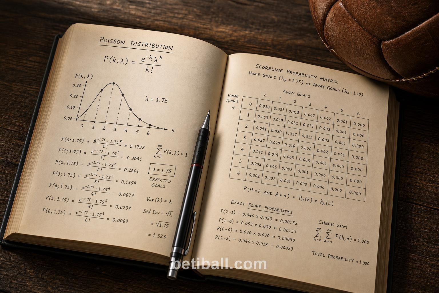 Poisson Distribution in Football: How Math Predicts Goals và Match Scores - Ảnh 3