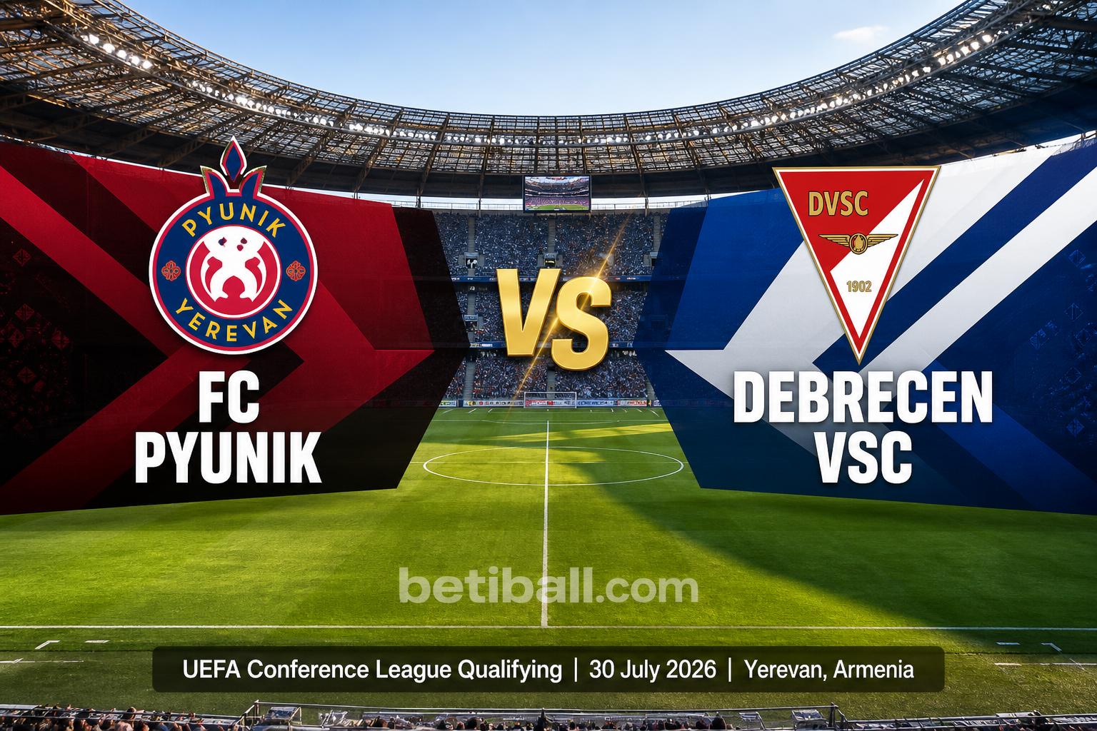 FC Pyunik vs Debrecin VSC Preview: Second Leg Prediction, Team News & Lineups - Ảnh 1