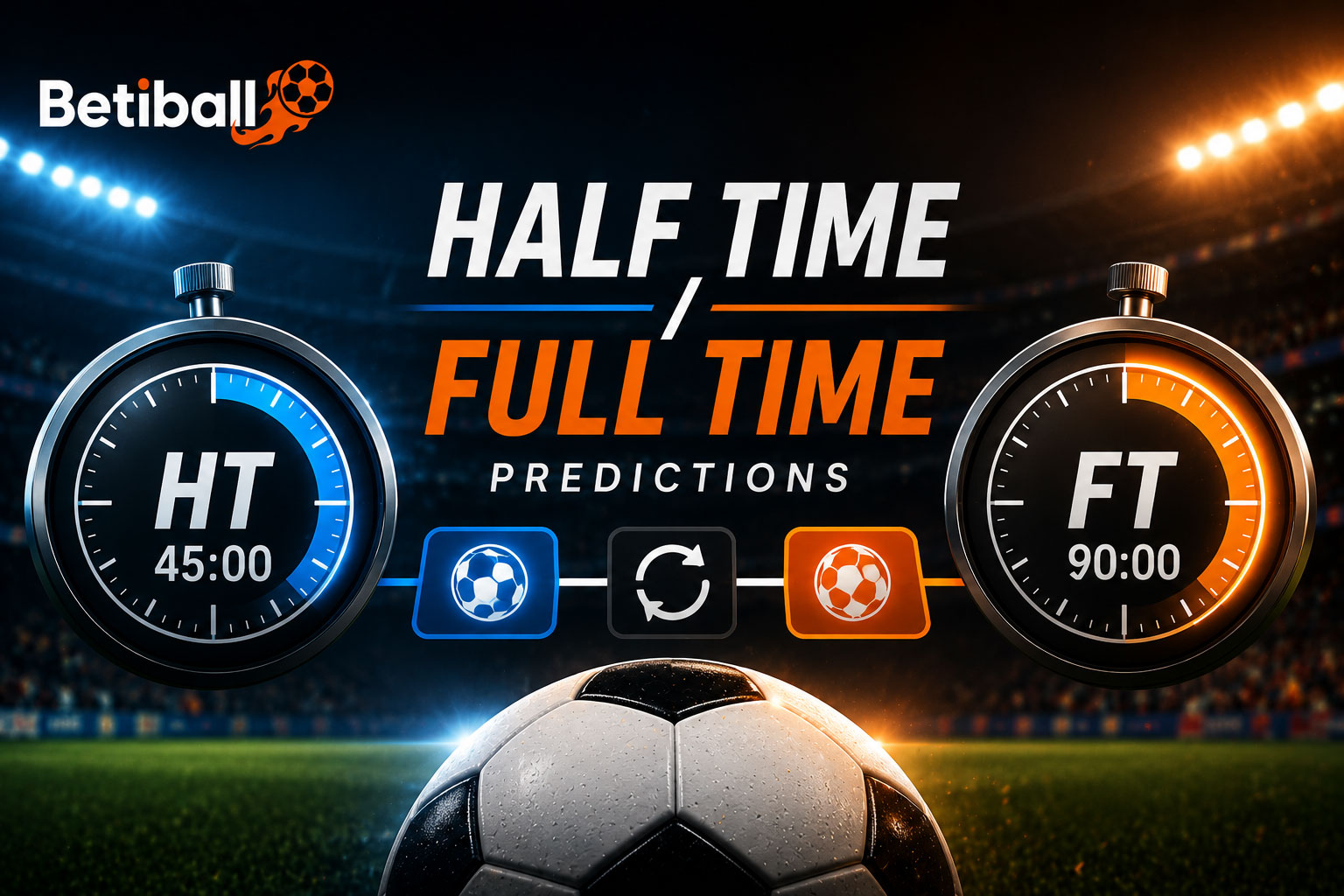 Half Time/Full Time Predictions On Betiball